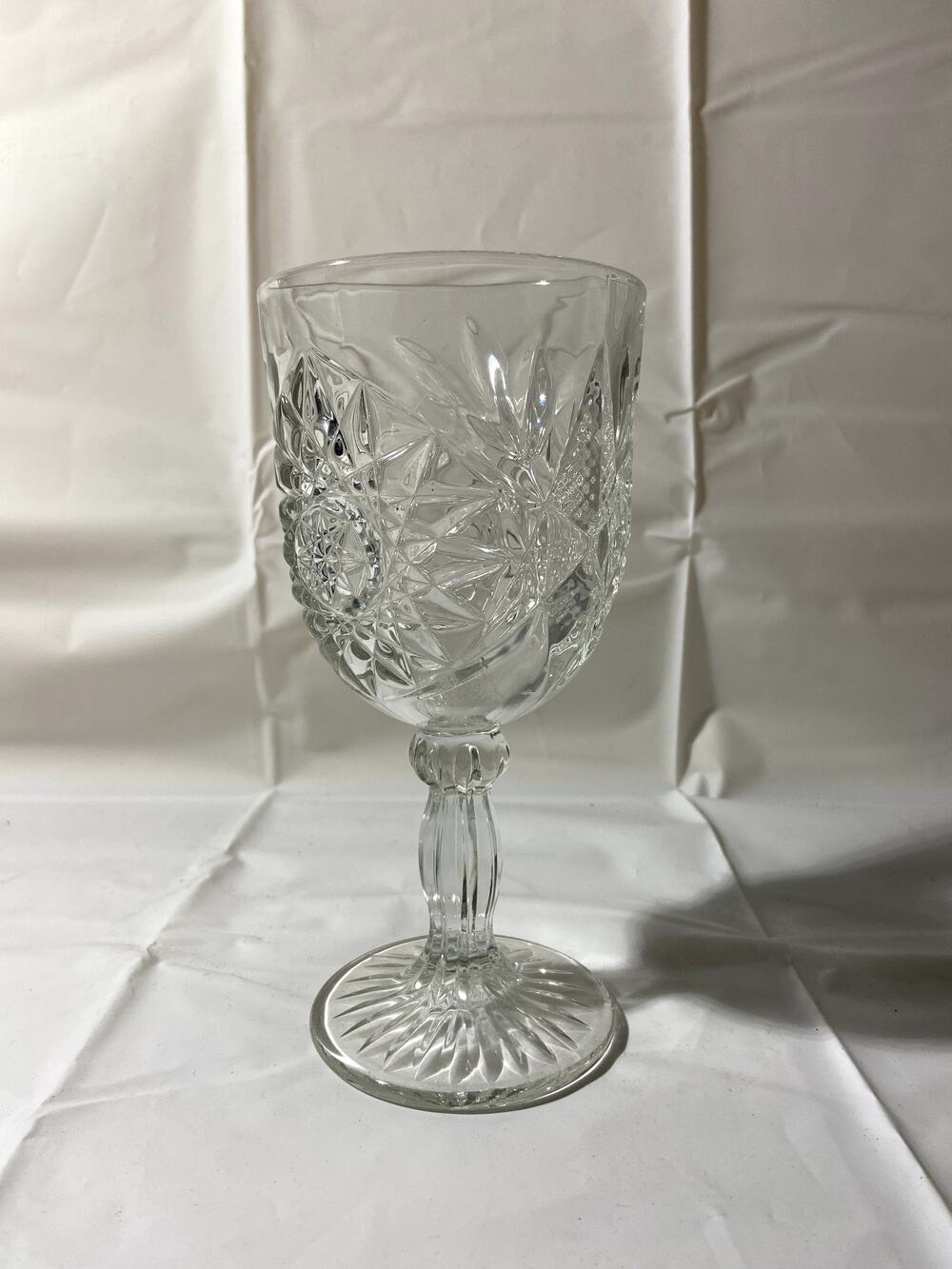 Crystal goblet